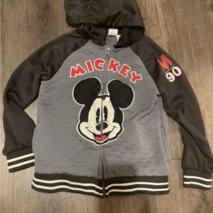 Disney zip up kids sweatshirt